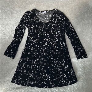 Old Navy Girls Velvet Star Dress